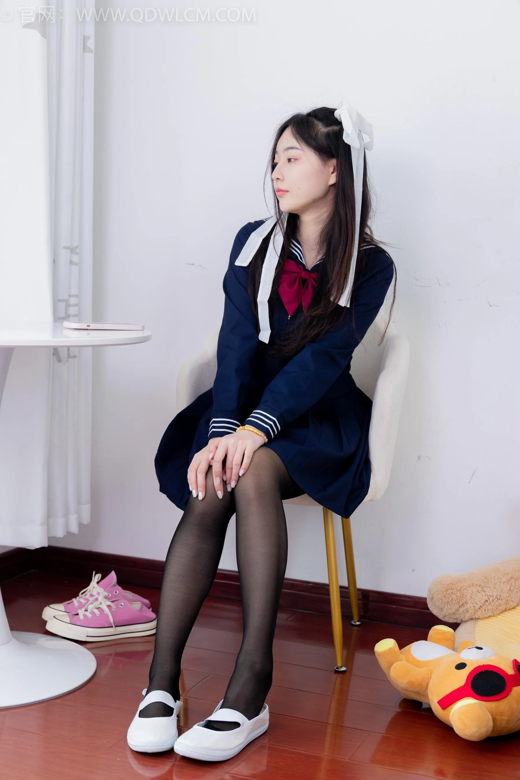 物恋传媒 NO.1544 美兔-学院少女 [151P]插图4